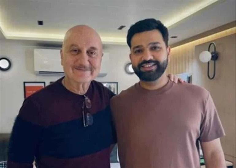 Anupam Kher Praises Rohit Sharma’s ‘Real’ and Grounded Personality After Accidental Meeting