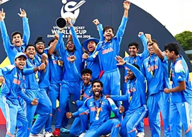 India’s Young Guns Shine Under Pressure: Ravi Shastri Praises U-19 World Cup Triumph