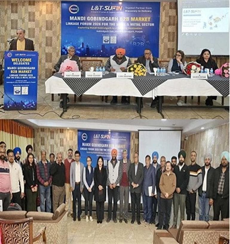 PHDCCI organised Mandi Gobindgarh B2B Market Linkage Forum