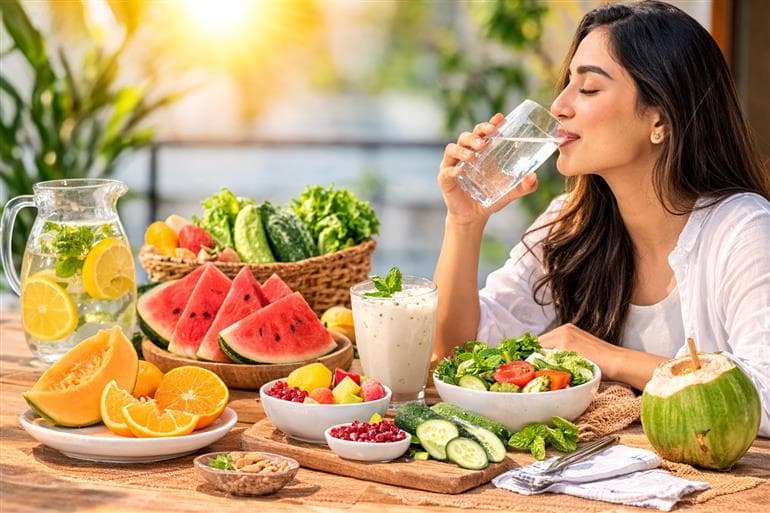 Take Care of Health in Summer: Right Diet Keeps the Body Cool and Fit