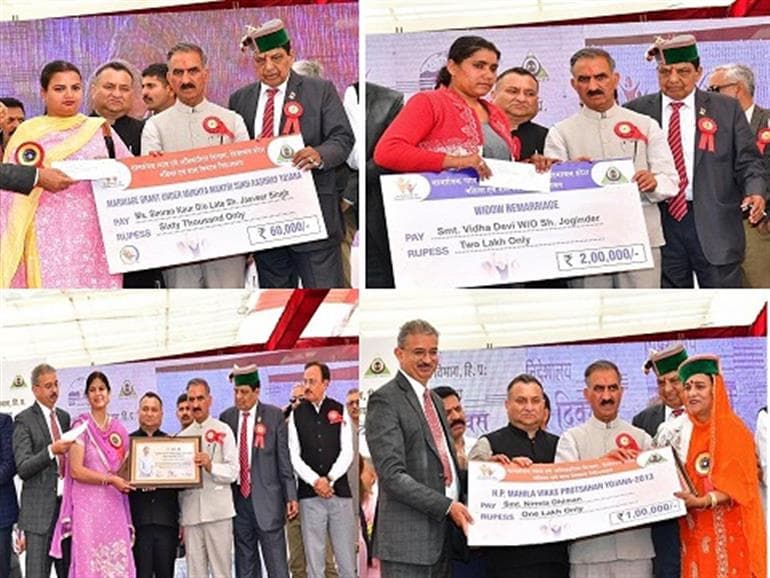 Himachal CM honours women achievers on International Women’s Day in Nahan
