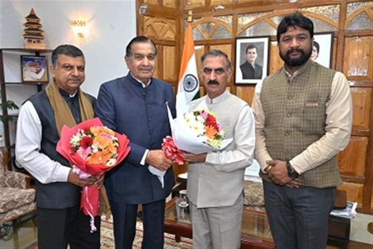 Chairman of HP State SC Commission calls on Chief Minister