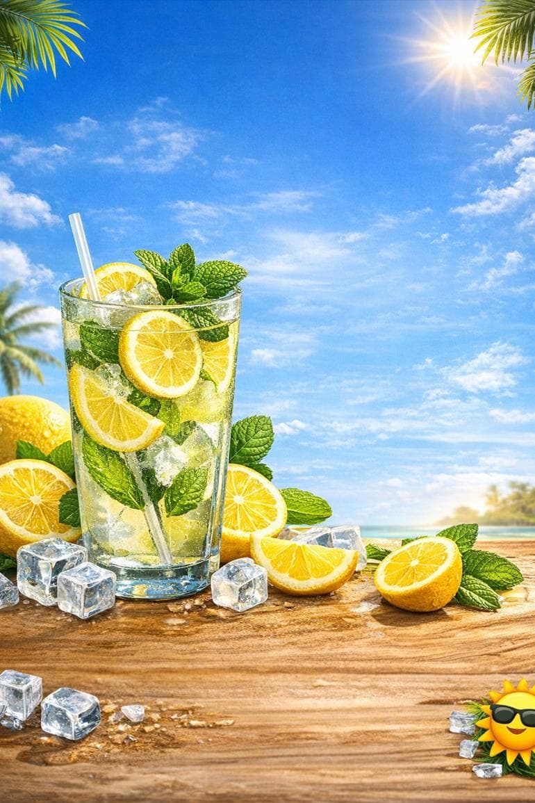 The Magic of Lemon Water in Summer: A Natural Source of Coolness, Energy and Health 