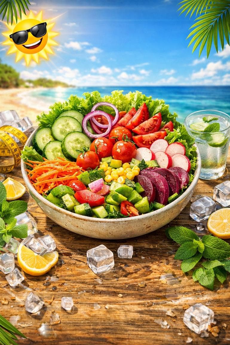 Eating Salad Daily in Summer Brings Powerful Health Benefits, Keeps You Cool and Fit 