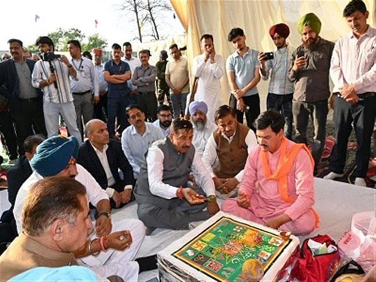 Dy. CM lays foundation stones for projects worth Rs. 25Cr in Nalagarh AC