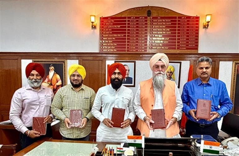 Speaker Sandhwan Unveils Official Punjab Vidhan Sabha Diary for 2026