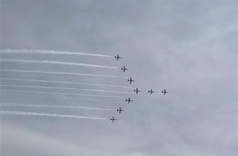 Chandigarh Air Show : CM Mann, CM Saini Witness Diamond-Y Formation, Sukhna Lake will open to the public at 2 PM