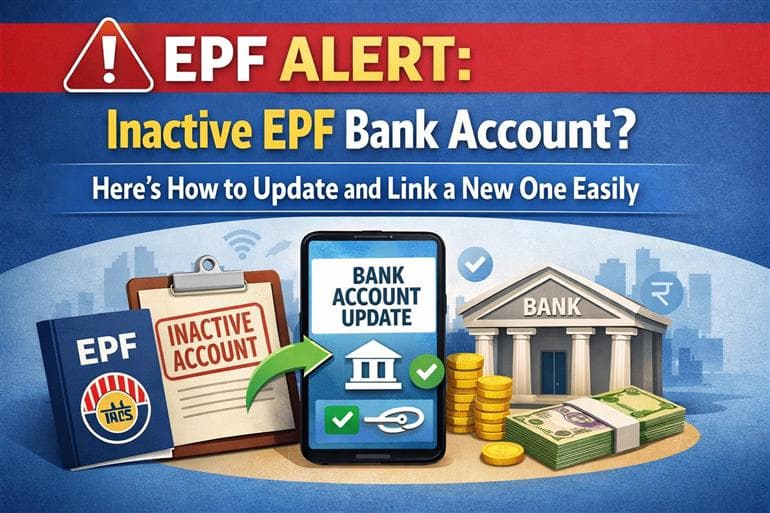 EPF Alert: Inactive EPF Bank Account? Here’s How to Update and Link a New One Easily