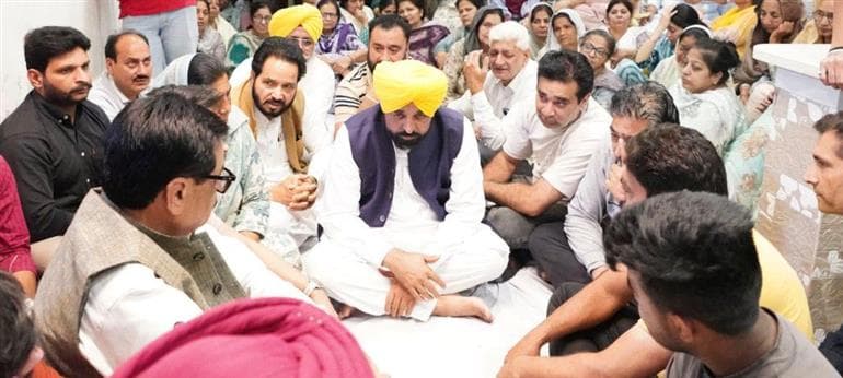 Vrindavan Boat Tragedy: 11 Devotees Dead, CM Mann reached Jagraon and paid homage to the deceased