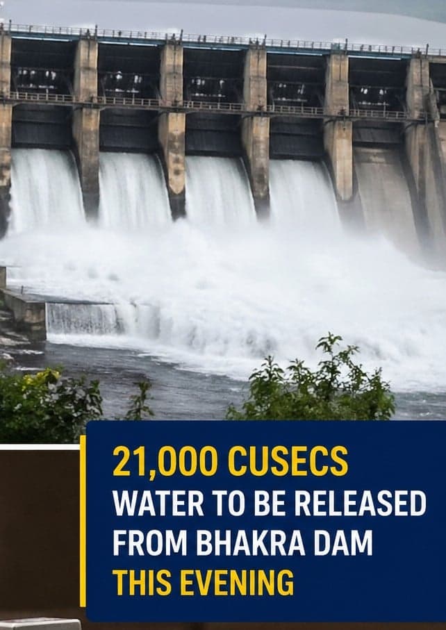 Punjab to Get Irrigation Boost as CM Mann Confirms Bhakra Water Release