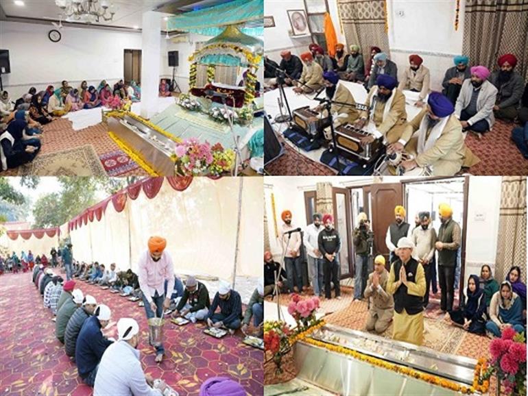 Punjab DIPR organises 4th religious function, Hazuri Ragi Bhai Saroop Singh performs kirtan sewa