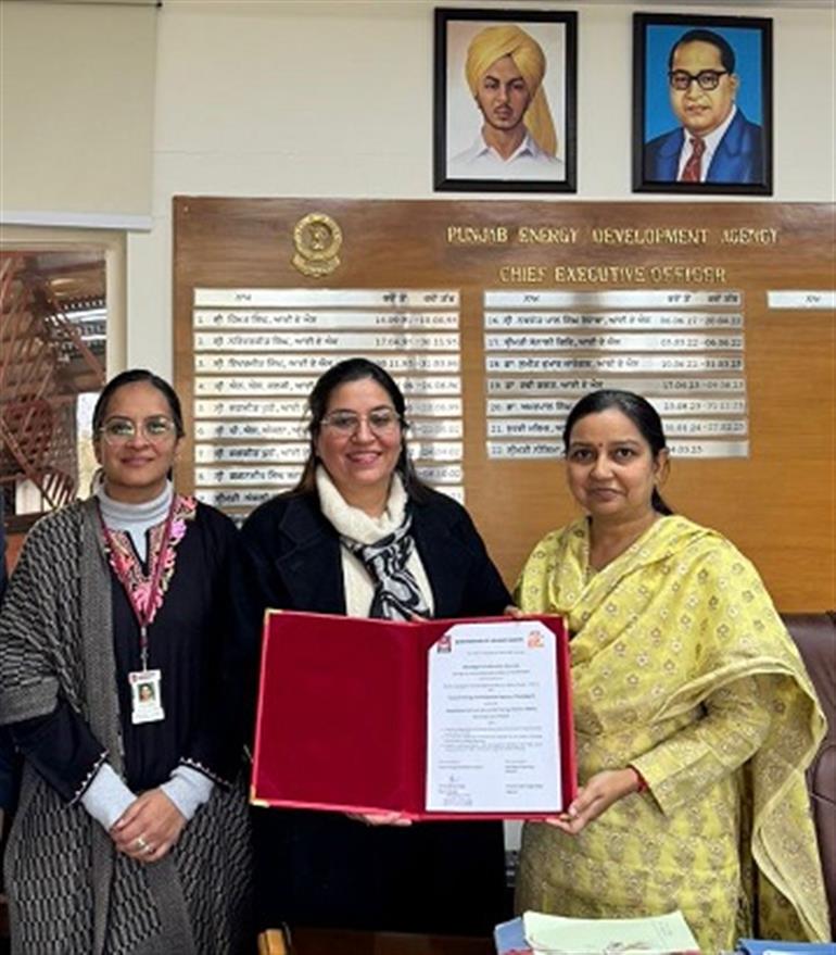 PEDA Inks MoUs with academic institutes for reserach & development projects in energy conservation