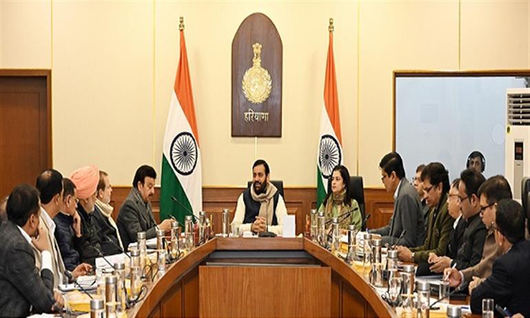 CM chairs the fourth meeting of the Haryana Kisan Kalyan Pradhikaran