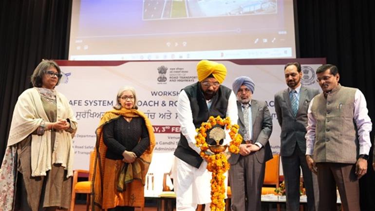 Safe roads must be backed by reponsible road users : Harbhajan ETO