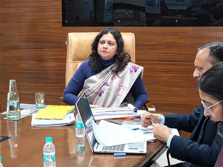 Punjab CEO Reviews various aspects of Electoral Roll Management, Chaired a VC with all DCs of State