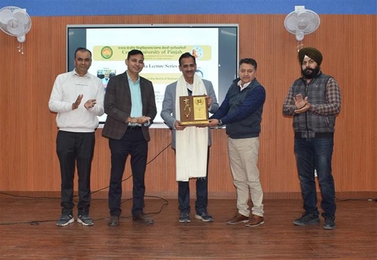 CU Punjab celebrates National Mathematics Day with expert talk and competitions