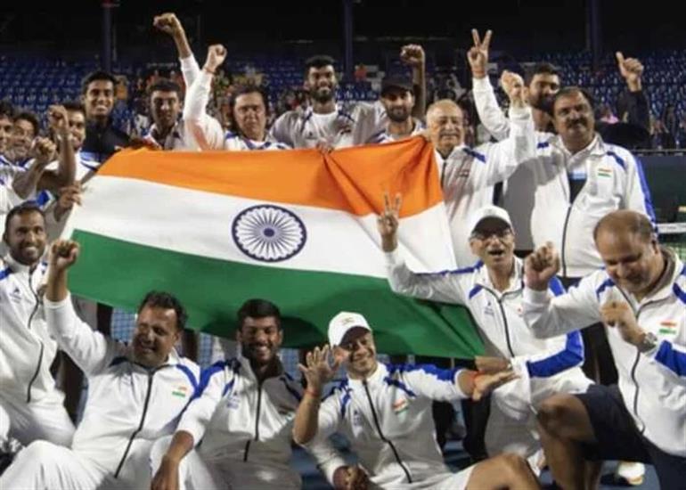 Historic Win Over Netherlands, India Advance to Davis Cup Second Round 