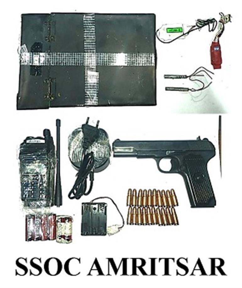Another Pak backed terror plot foiled in Amritsar; One held with IED & pistol