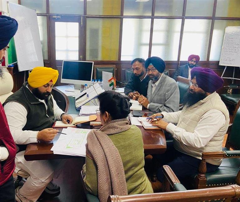 Directions Issued to Expedite ₹100-Crore Infrastructure Projects in Sri Anandpur Sahib 