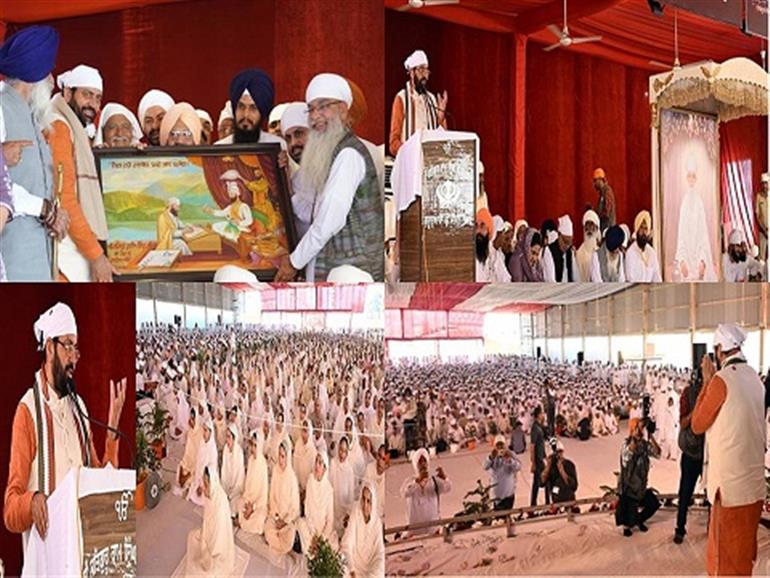 CM Saini attends grand Hola Mohalla programme in Sirsa, seeks blessings of Sant Samaj