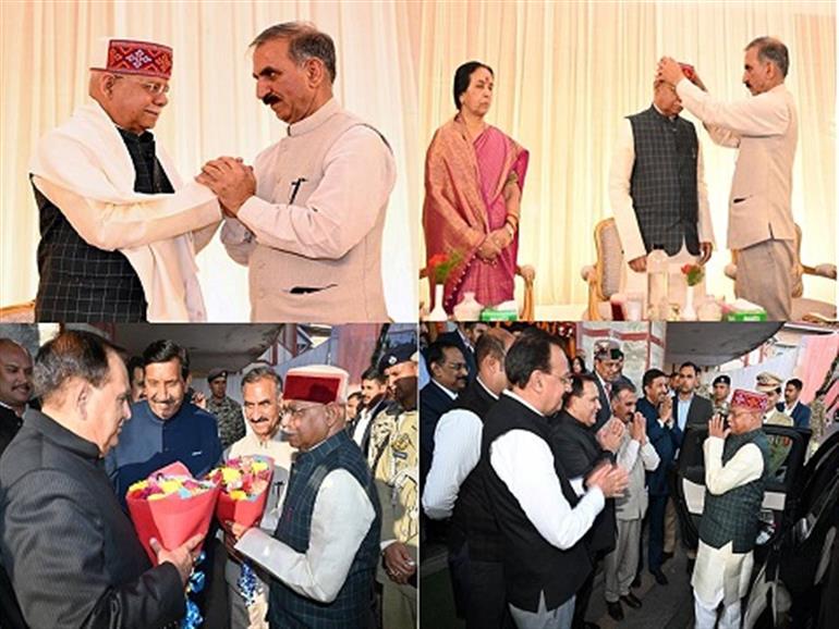 State Govt hosts farewell ceremony in honour of Governor Shiv Pratap Shukla