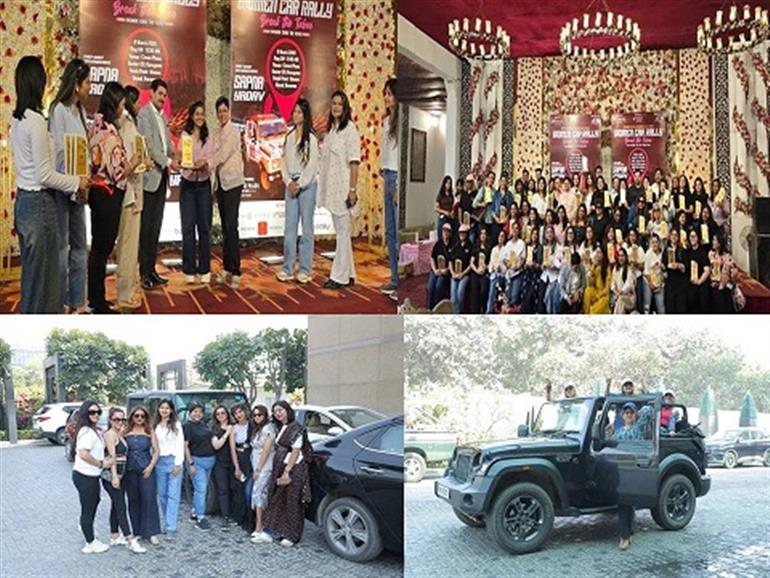 ‘Queen of the Road’ Women’s Car Rally to Celebrate International Women’s Day in Gurugram