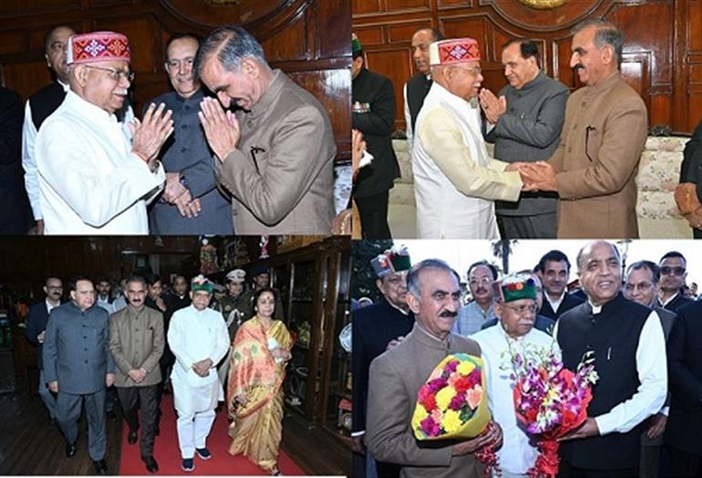 CM Bids Warm Farewell to GOV Shiv Pratap Shukla