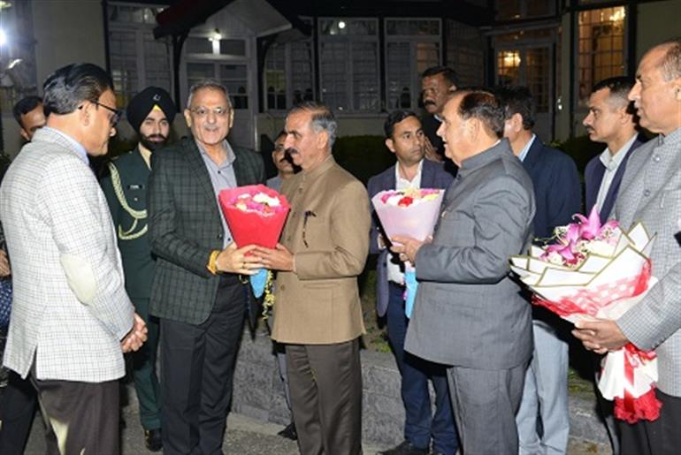 Warm Welcome Accorded to Governor (Designate) Shiv Kavinder Gupta in Shimla