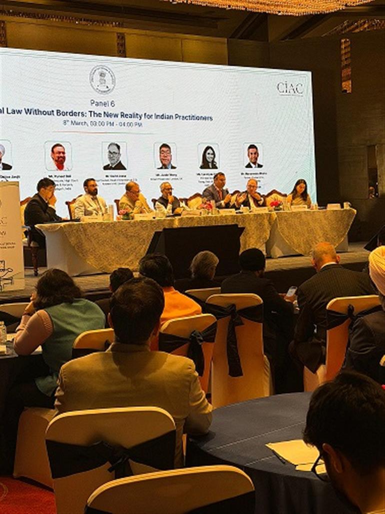 India International Disputes Week : Discussions held on international arbitration, cross-border trade disputes, infrastructure arbitration, and the growing role of ESG frameworks in business governance