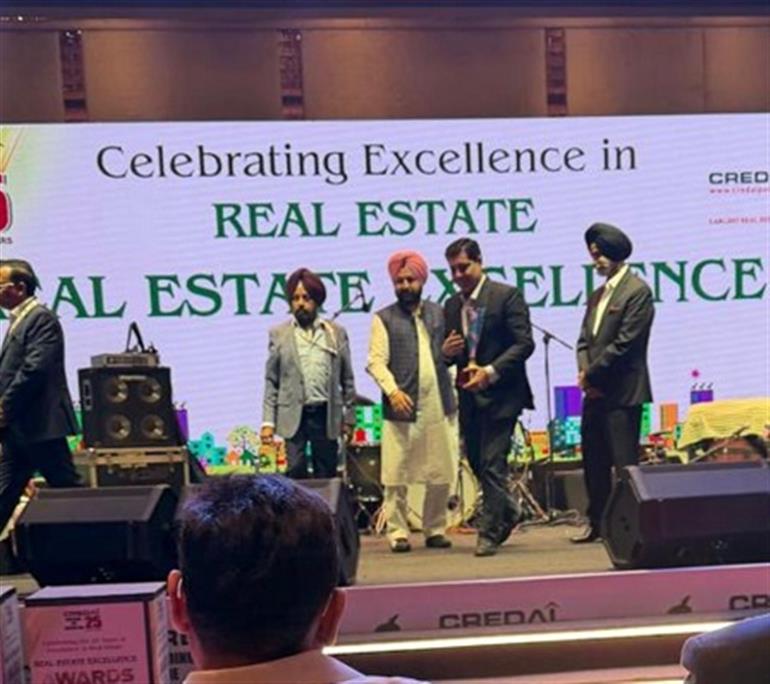 Arete Design Studio Founder Tripat Girdhar Wins ‘Architect of the Year 2026’ at CREDAI Punjab Awards