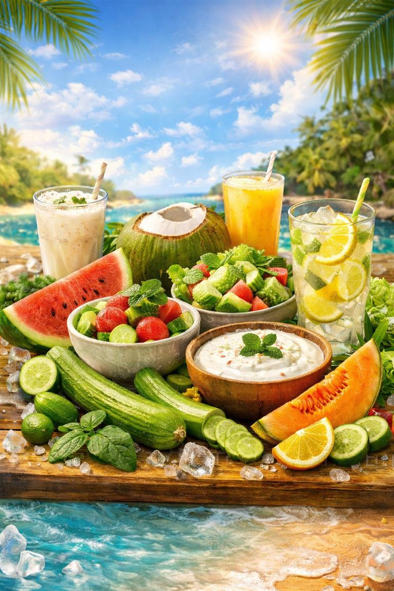 Secret to Staying Healthy in Summer: Include These Cooling Foods in Your Daily Diet