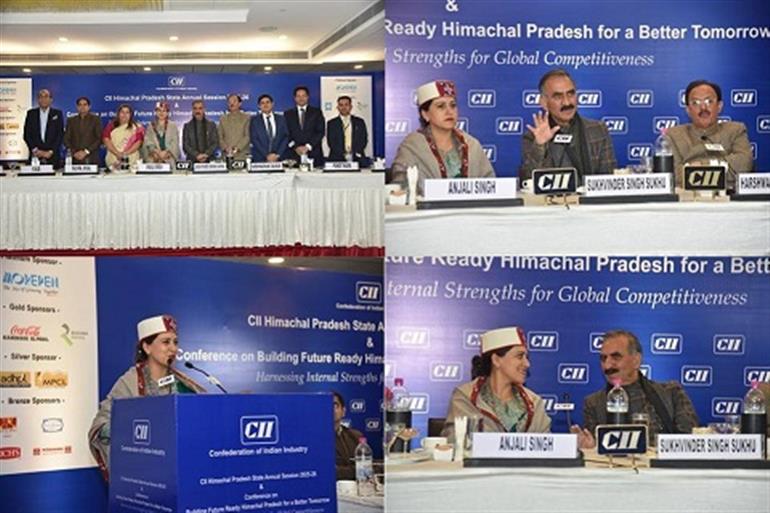 CII HP annual conference 2026 on "Building Future Ready Himachal Pradesh for Better Tomorrow"