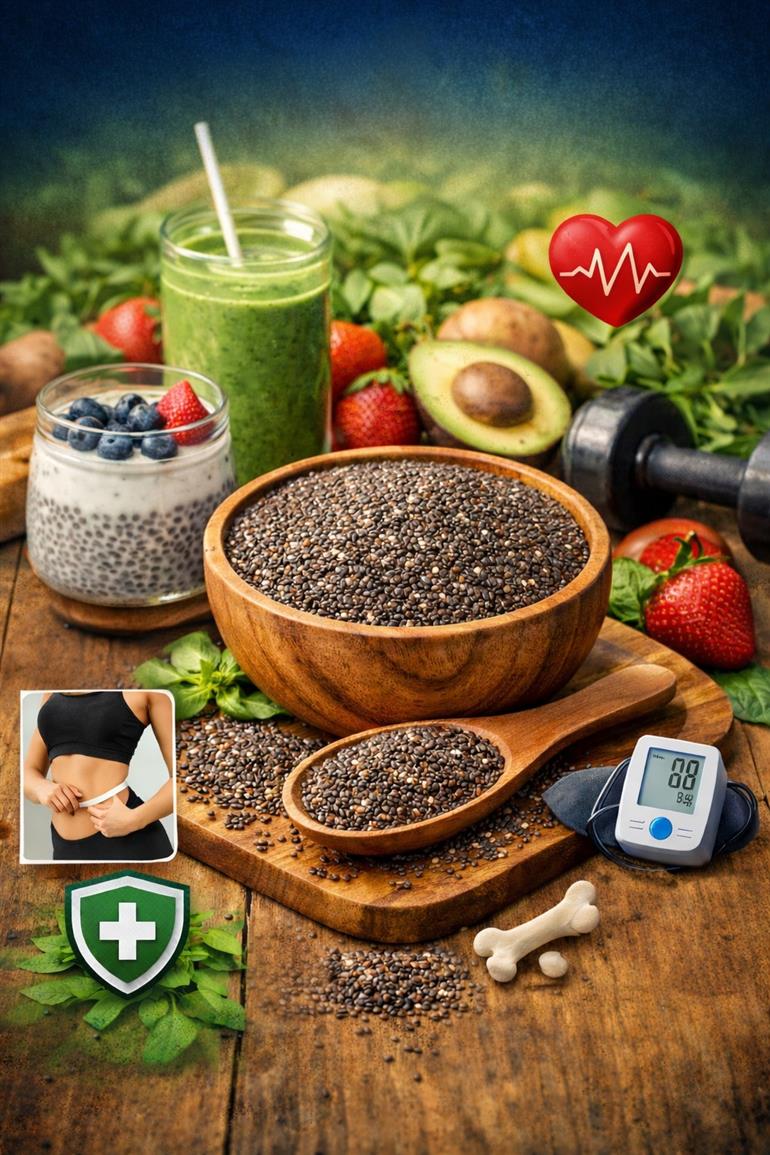 Rising Trend of Chia Seeds in Daily Diet: A Small Superfood with Big Health Benefits