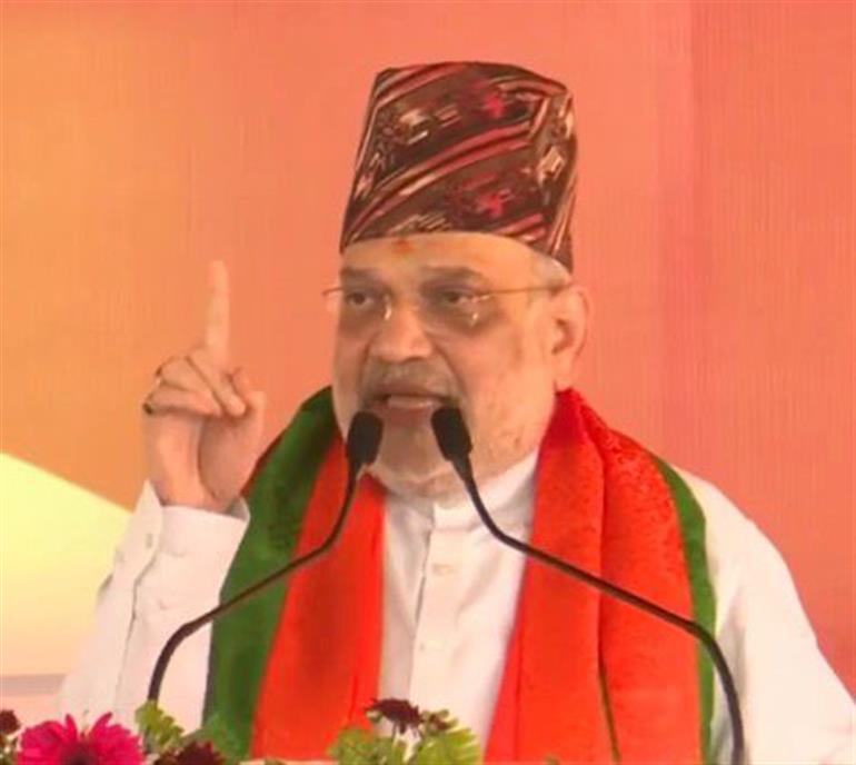 Union Home Minister Amit Shah delivered a sharp address during a public rally in Darjeeling
