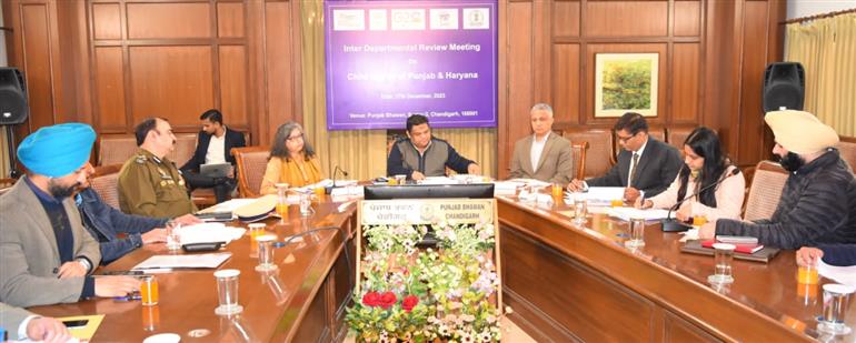 National Child Protection Commission Chairman held a meeting with officials from various departments