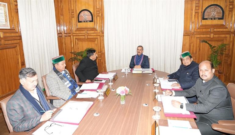 Himachal Cabinet Decisions : The Cabinet gave approval to frame Rules of Business and Procedure in respect of HPRCA