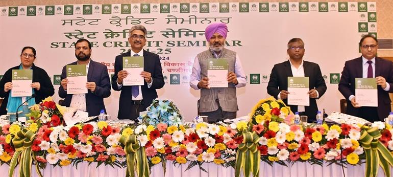 Cheema releases State Focus Paper of NABARD; credit potential for FY 2024-25 pegged at Rs. 243606 Crore