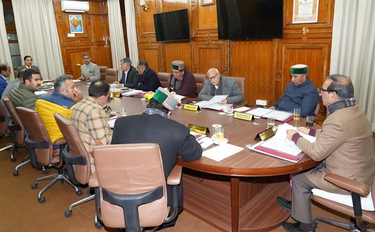  Himachal Cabinet Meeting : Govt decided to constitute 7th State Finance Commission