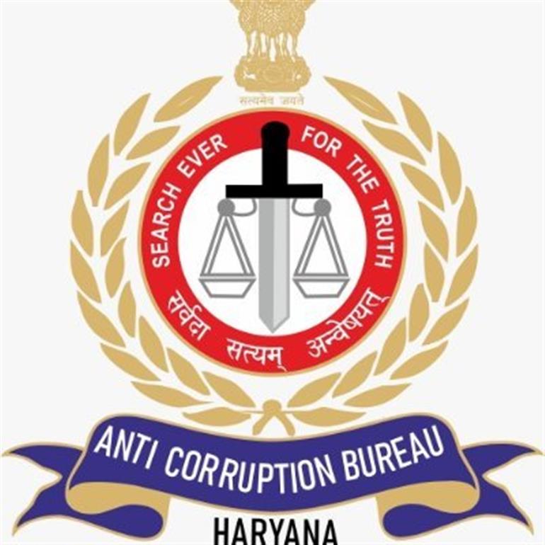  Haryana Anti-Corruption Bureau constable arrested for taking bribe