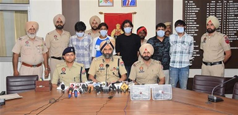 Punjab Police bust interstate crime syndicate, kingpin among five held with two pistols