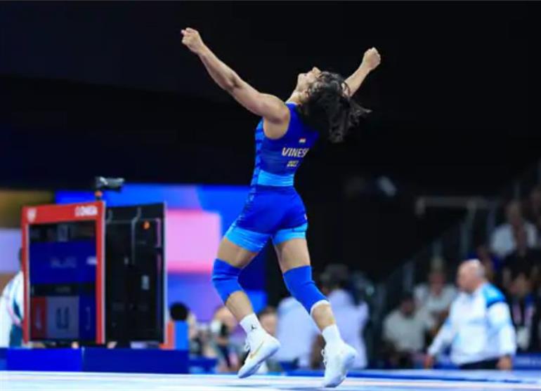 Proud : Vinesh Phogat reaches final in Paris Olympics 2024