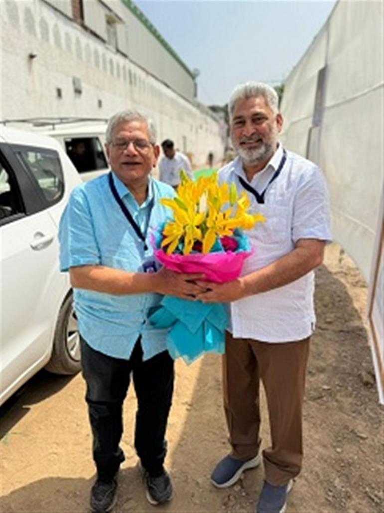 Kataruchak condoles demise of veteran CPM leader Sitaram Yechury