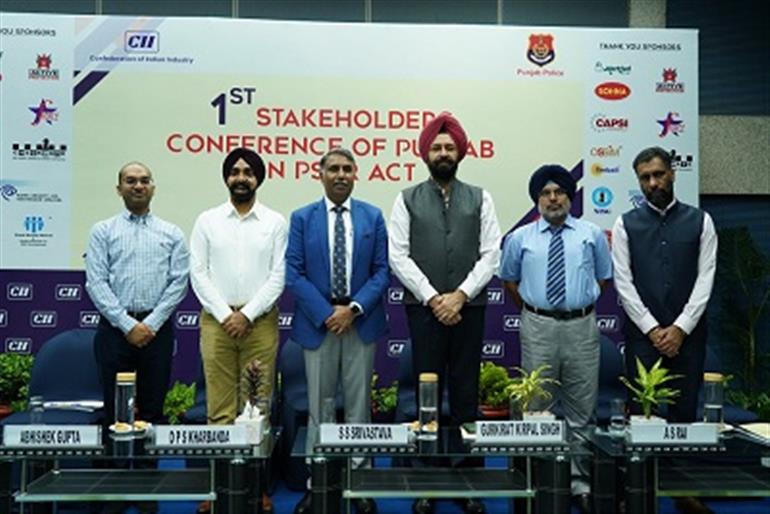 PUNJAB POLICE IN PARTNERSHIP WITH CII HOST 1st STAKEHOLDERS CONFERENCE ON PSARA