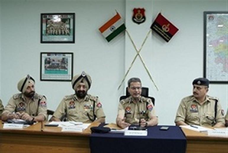  Curbing street crimes, eradicating drugs top priorities for Police ; DGP to CP's & SSP's