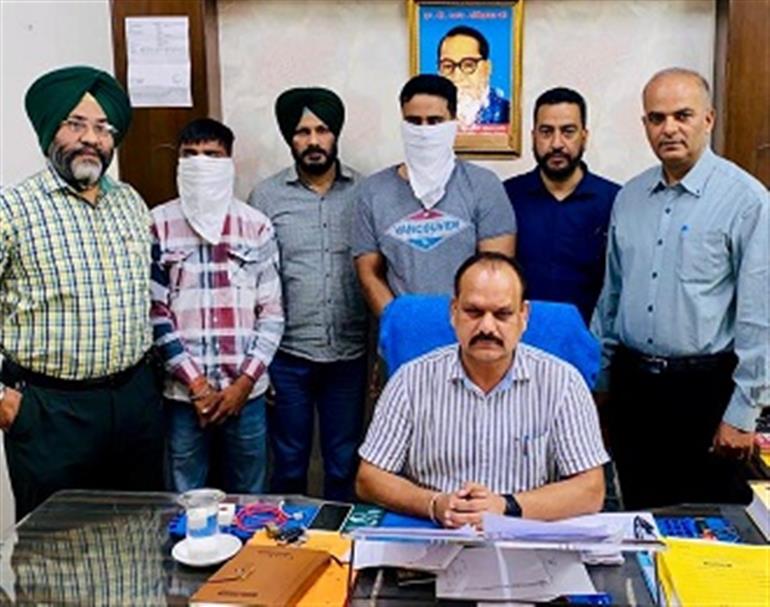 Vigilance Bureau arrests SHO, his accomplice for accepting Rs 50K bribe