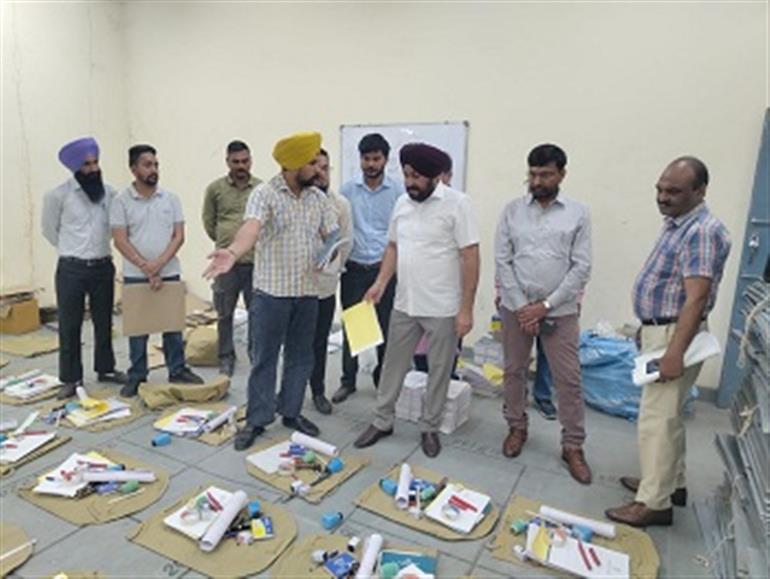 Election Observer Reviews Arrangements for Gram Panchayat Elections in Malerkotla District