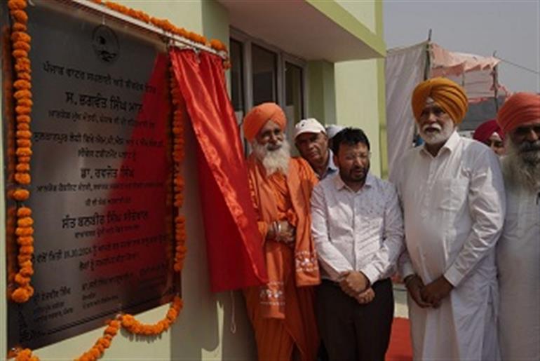 Local bodies minister inaugurates new STP at Sultanpur Lodhi