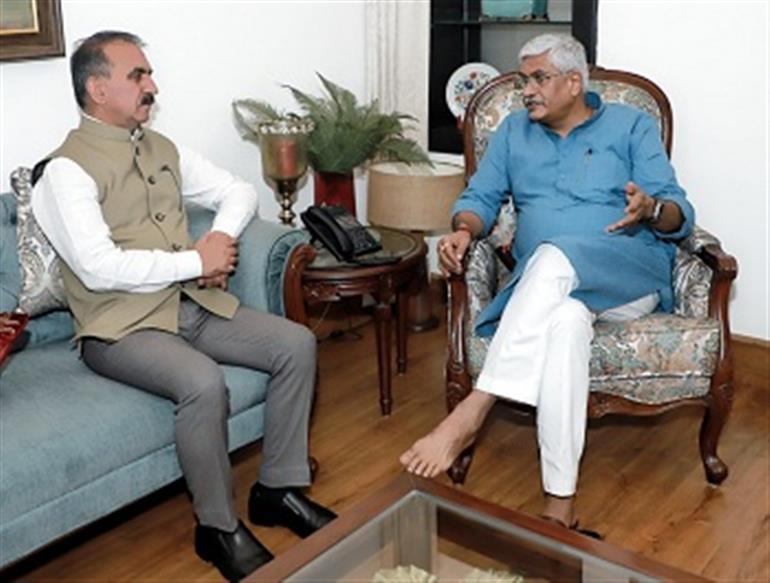 CM urges Union Minister for support in developing tourist destinations