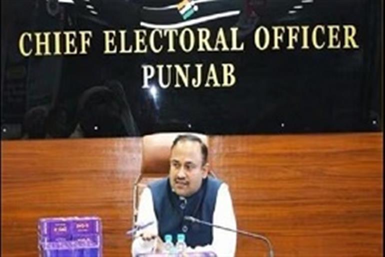 ECI Appoints General Observers, Police Observers and Expenditure Observers for By-elections in 4 Punjab Assembly Seats: Sibin C