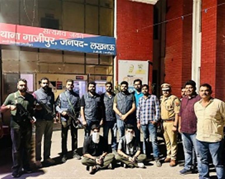 Punjab AGTF in joint operation with UP police arrests two shooters involved in separate sensational murder Cases